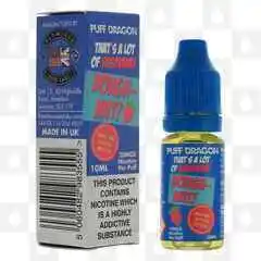 Raspberry Donut by Puff Dragon | Flawless E Liquid | 10ml Bottles, Nicotine Strength: 3mg, Size: 10ml (1x10ml)