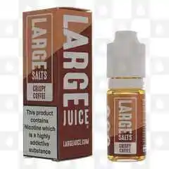 Crispy Coffee by Large Salts E Liquid | 10ml Bottles, Strength & Size: 05mg • 10ml