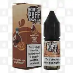 Maple Bar Donut | Brewed by Moreish Salts E Liquid | 10ml Bottles, Nicotine Strength: NS 10mg, Size: 10ml (1x10ml)