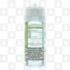 Awesome Apple Sour by Smoozie E Liquid | 100ml Short Fill, Strength & Size: 0mg • 100ml (120ml Bottle)