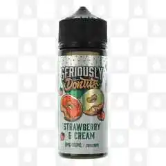 Strawberry & Cream by Seriously Donuts E Liquid | 100ml Short Fill