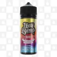Rio | Tropix by Doozy Legends E Liquid | 50ml & 100ml Short Fill, Strength & Size: 0mg • 100ml (120ml Bottle)