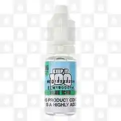 Blue ICE by KEEP IT 100 E Liquid | Nic Salts, Strength & Size: 10mg • 10ml • Out Of Date