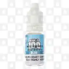 Blue by KEEP IT 100 E Liquid | Nic Salts, Strength & Size: 10mg • 10ml • Out Of Date