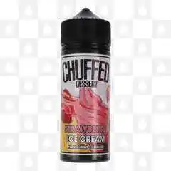 Strawberry Ice Cream | Dessert by Chuffed E Liquid | 100ml Short Fill