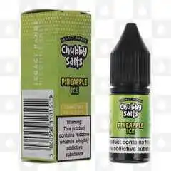 Pineapple Ice by Chubby Juice E Liquid | 10ml Nic Salt, Strength & Size: 10mg • 10ml • Out Of Date