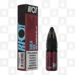 Cola Ice by Riot X E Liquid | 10ml Nic Salt, Strength & Size: 05mg • 10ml