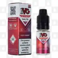 Fizzy Cherry by IVG Intense E Liquid | 10ml Nic Salt, Strength & Size: 10mg • 10ml