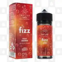 Fizzy Orange by Imp Jar Fizz E Liquid | 50ml & 100ml Short Fill, Strength & Size: 0mg • 100ml (120ml Bottle)