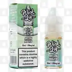 Melon Mojito by Wick Liq Bar Juice E Liquid | 10ml Nic Salt, Strength & Size: 05mg • 10ml