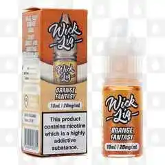 Orange Fantasy by Wick Liq Bar Juice E Liquid | 10ml Nic Salt, Strength & Size: 05mg • 10ml