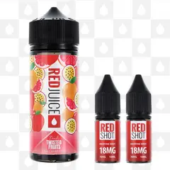 Twisted Fruits | Fruits by RedJuice E Liquid | 100ml Short Fill, Strength & Size: 0mg • 100ml • Inc 2 x 18mg Shot
