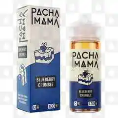 Blueberry Crumble by Pacha Mama E Liquid | 50ml & 100ml Short Fill, Strength & Size: 0mg • 100ml (120ml Bottle)