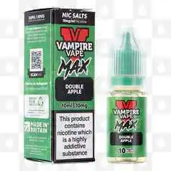 Double Apple by Vampire Vape Max E Liquid | 10ml Nic Salt, Strength & Size: 05mg • 10ml