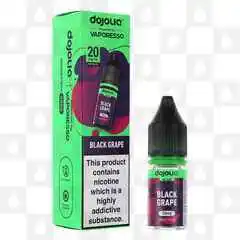Black Grape by Dojoliq | Vaporesso E Liquid | 10ml Nic Salt, Strength & Size: 10mg • 10ml