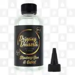 Strawberry Jam & Custard by Dripping Desserts E Liquid | 200ml Short Fill, Strength & Size: 0mg • 200ml (240ml Bottle)