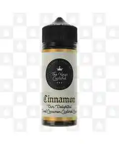 Cinnamon Custard by The Kings Custard | 100ml Shortfill, Size: 100ml (120ml Bottle)