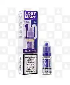 Blackberry Ice by Lost Mary E Liquid | 10ml Nic Salt, Strength & Size: 05mg • 10ml