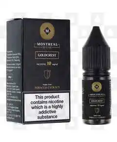 Goldcrest by Montreal Original E Liquid | 10ml Nic Salt, Strength & Size: 10mg • 10ml
