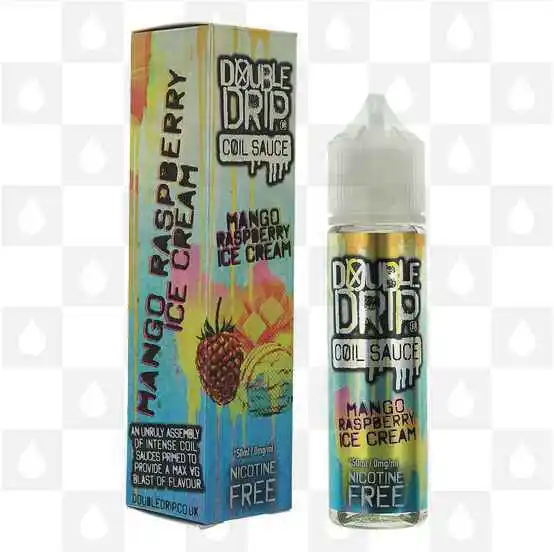 Mango Raspberry Ice Cream By Double Drip E Liquid | 50ml Short Fill