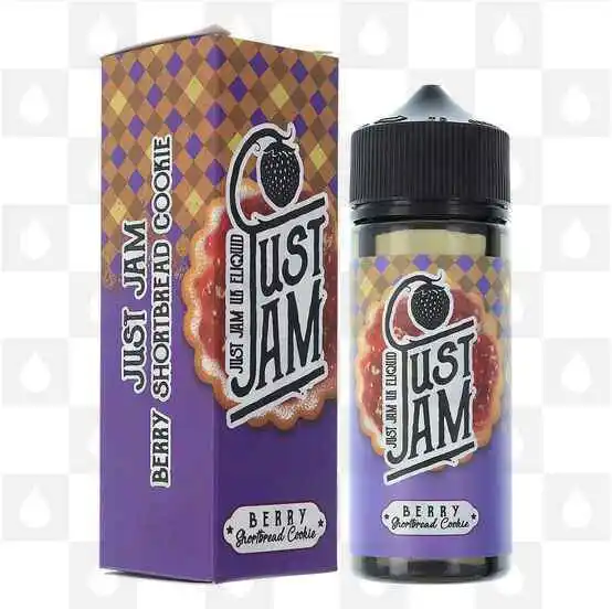 Berry Shortcake Cookie by Just Jam E Liquid | 100ml & 200ml Short Fill, Size: 100ml (120ml Bottle)