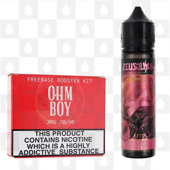 Sito by Zeus Juice E Liquid | 60ml Longfill, Nicotine Type: Regular Nicotine, Strength & Size: 3mg • 60ml • Inc. Shots (70/30)