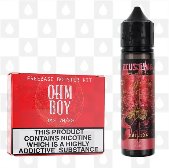 Trilion by Zeus Juice E Liquid | 60ml Longfill, Nicotine Type: Regular Nicotine, Strength & Size: 3mg • 60ml • Inc. Shots (70/30)