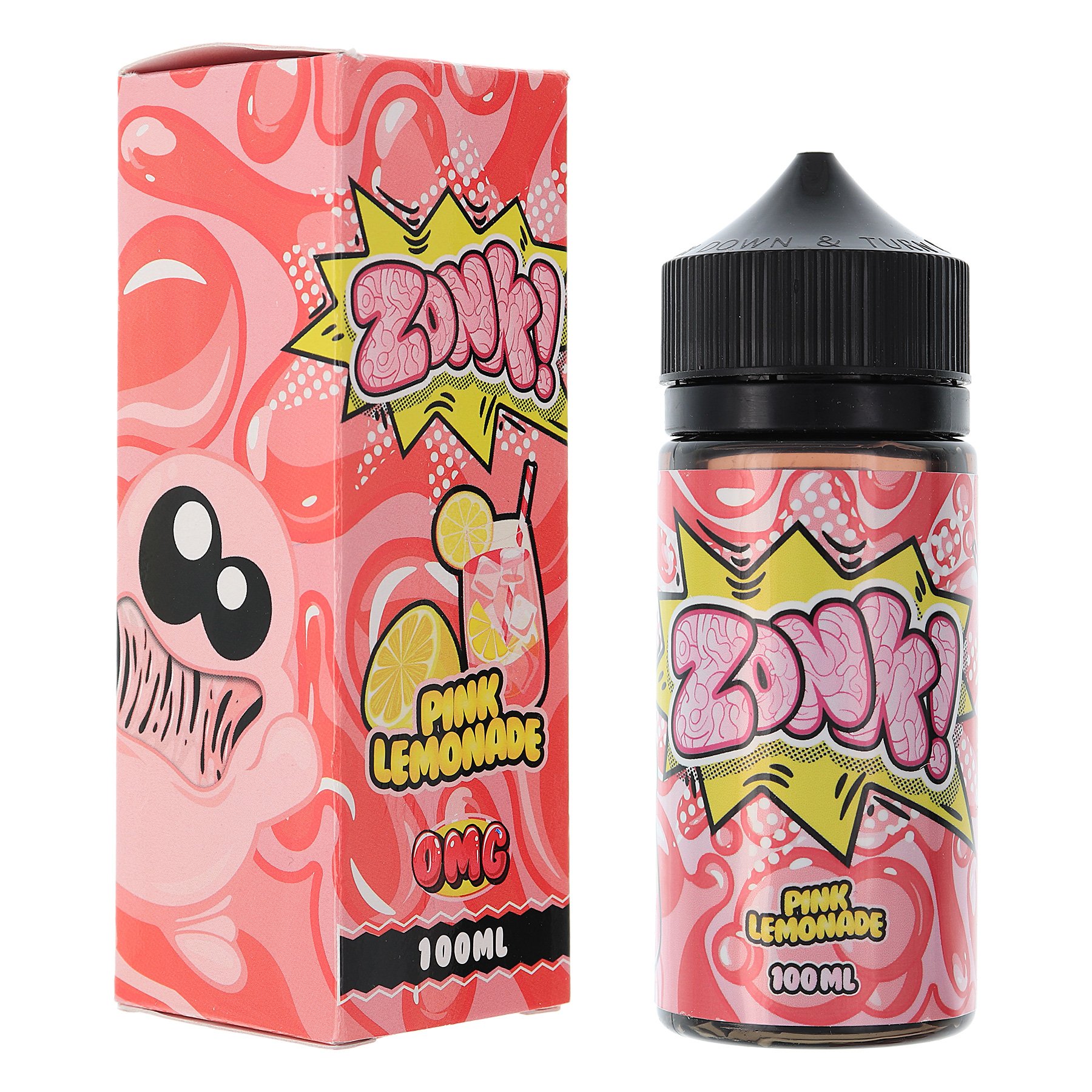 Pink Lemonade Zonk By Juice Man E Liquid 80ml Short Fill 1475