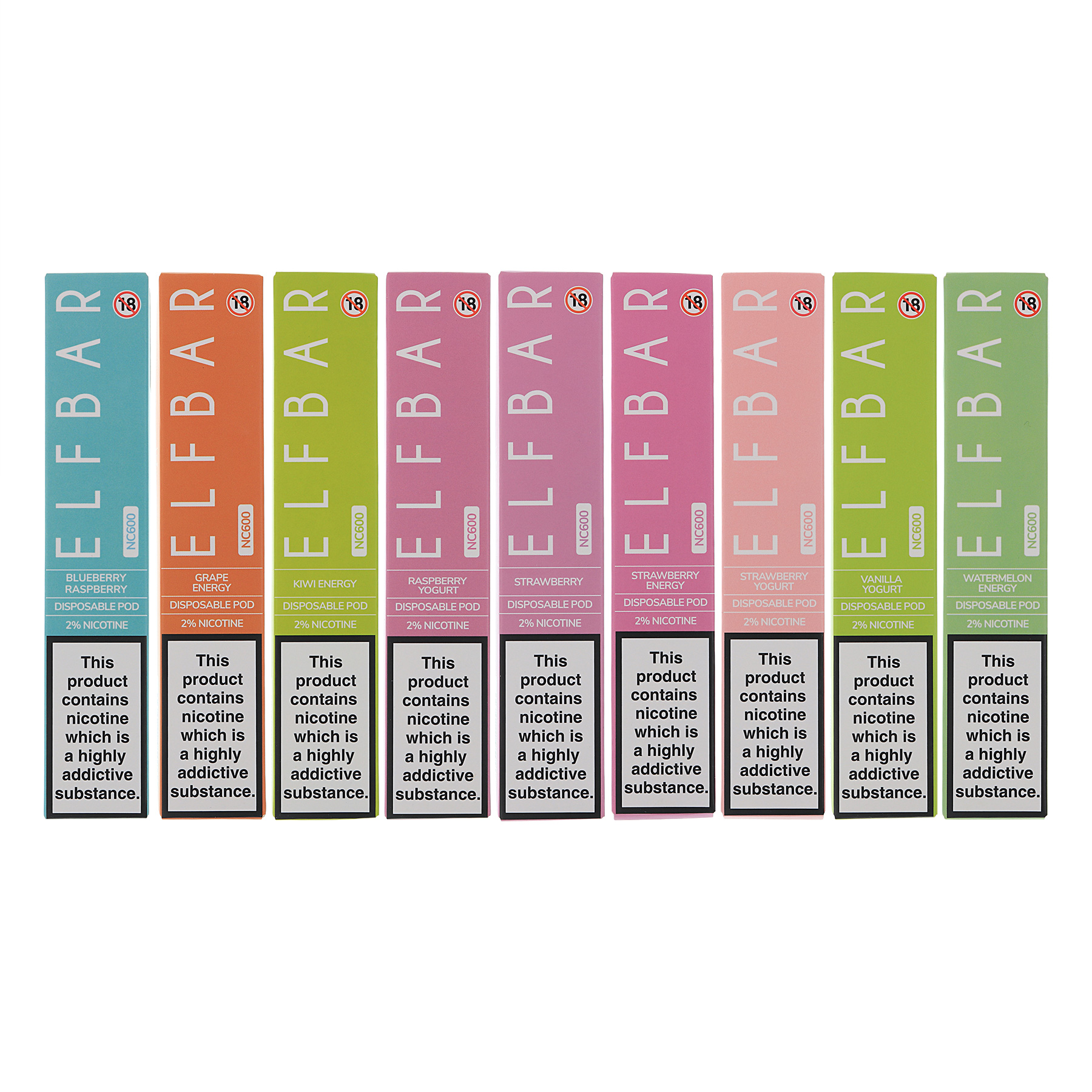 Grape Energy Elf Bar NC600 20mg | Disposable Vapes