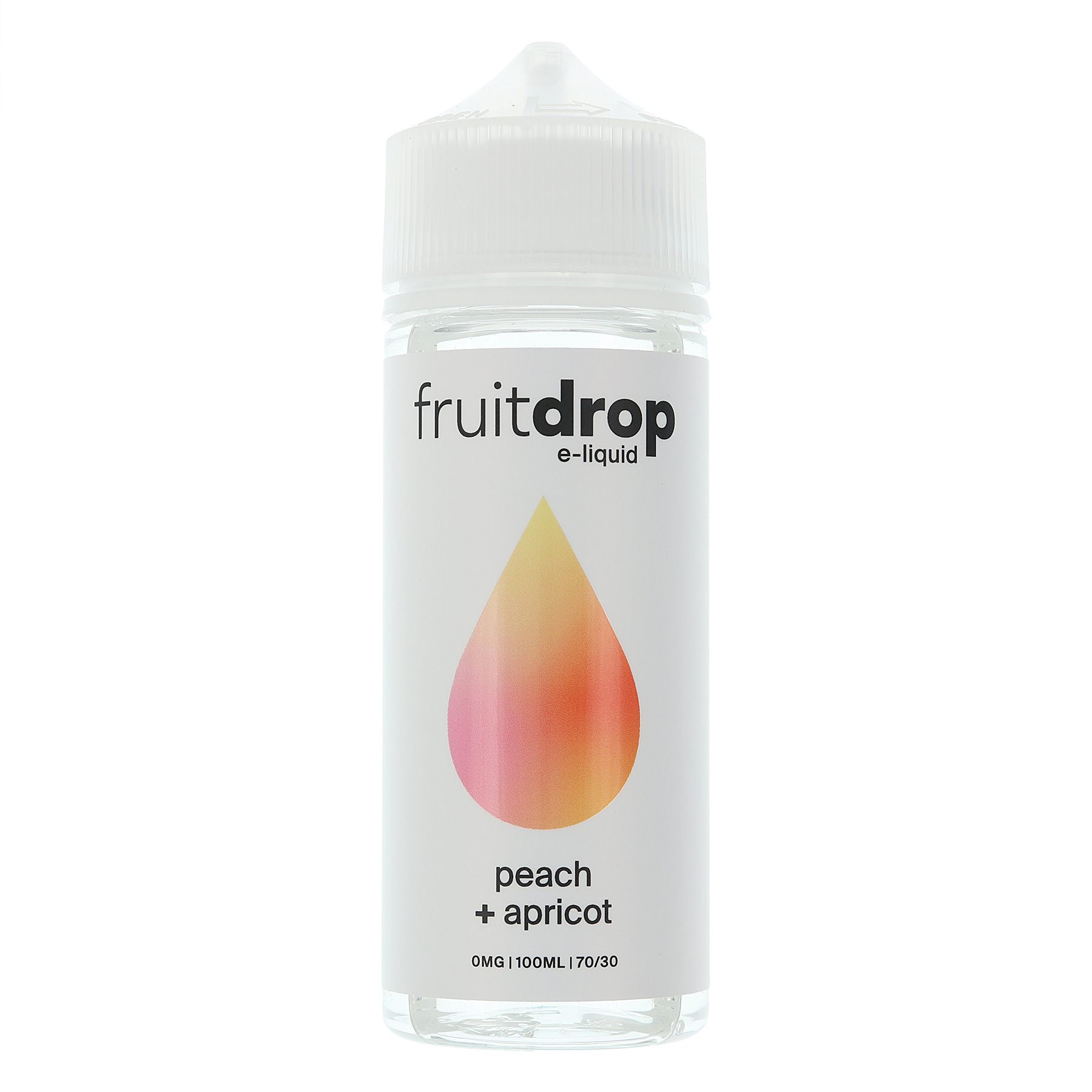 Peach Apricot by Fruit Drop E Liquid 100ml Short Fill