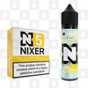 Banana Ice by Nixer E Liquid | 60ml Long Fill | Mixer Kit, Strength & Size: NS 05mg • 60ml • Inc Shots (50/50)