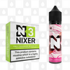Strawberry Meringue by Nixer E Liquid | 60ml Long Fill | Mixer Kit, Strength & Size: 03mg • 60ml • Inc Shots (70/30)
