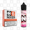 Strawberry Meringue by Nixer E Liquid | 60ml Long Fill | Mixer Kit, Nicotine Type: Regular Nicotine, Strength & Size: 06mg • 60ml • Inc Shots (70/30)