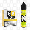 Lemon Lime by Nixer E Liquid | 60ml Long Fill | Mixer Kit, Strength & Size: Salt 05mg • 60ml • Inc Shots (50/50)