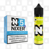 Lemon Lime by Nixer E Liquid | 60ml Long Fill | Mixer Kit, Nicotine Type: Nicotine Salt, Strength & Size: 05mg Ice Salt • 60ml • Inc Shots (50/50)