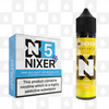 Lemon Tart by Nixer E Liquid | 60ml Long Fill | Mixer Kit, Strength & Size: Salt 05mg Ice • 60ml • Inc Shots (50/50)