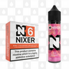 Red Aniseed by Nixer E Liquid | 60ml Long Fill | Mixer Kit, Nicotine Type: Regular Nicotine, Strength & Size: 06mg • 60ml • Inc Shots (70/30)