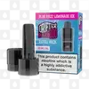 Blue Razz Lemonade Ice | Drifter Bar 6000 Replacement Pods, Strength & Puff Count: 20mg • 6000 Puffs • V1, Nicotine Strength: 20mg