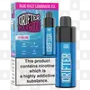 Drifter Bar 6000 | 6000 Puff | Pre-Filled Vape Kit, Battery Type: V1, Strength & Puff Count: 20mg • 6000 Puffs, Flavour: Blue Razz Lemonade Ice