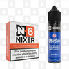 Mad Blue by Mix Labs x Nixer E Liquid | 60ml Long Fill, Nicotine Type: Regular Nicotine, Strength & Size: 06mg • 60ml • Inc Shots (70/30)