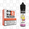 Passionfruit & Grapefruit by Unreal 2 x Nixer E Liquid | 60ml Long Fill, Nicotine Type: Regular Nicotine, Strength & Size: 06mg • 60ml • Inc Shots (70/30)