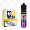 Sour Grape Ice by Yeti x Nixer E Liquid | 60ml Long Fill, Nicotine Type: Nicotine Salt, Strength & Size: 05mg Salt • 60ml • Inc Shots (50/50)