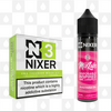 Watermelon Ice by Mix Labs x Nixer E Liquid | 60ml Long Fill, Nicotine Type: Nicotine Free, Strength & Size: 00mg • 60ml • Inc VG/PG Shots (50/50)