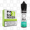 Blue Raspberry Bubblegum by Baa Juice x Nixer E Liquid | 60ml Long Fill, Nicotine Type: Regular Nicotine, Strength & Size: 03mg • 60ml • Inc Shots (70/30)