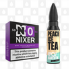 Peach Ice Tea | BAR EDTN by Riot Squad E Liquid | 60ml Long Fill, Nicotine Type: Nicotine Free, Strength & Size: 00mg • 60ml • Inc VG/PG Shots (50/50)