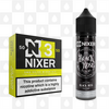 Black Bess by Black Rose Elixirs x Nixer E Liquid | 60ml Long Fill, Nicotine Type: Regular Nicotine, Strength & Size: 03mg • 60ml • Inc Shots (50/50)