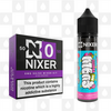 Blue Raspberry, Rhubarb & Lychee by Fugly But Fruity x Nixer E Liquid | 60ml Long Fill, Nicotine Type: Nicotine Free, Strength & Size: 00mg • 60ml • Inc VG/PG Shots (50/50)
