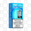Blueberry Ice | Vaporesso Dojo Blast 6000 Replacement Pods, Strength & Puff Count: 10mg • 6000 Puffs