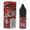 Strawberry Sour Belt by Strapped Reloaded E Liquid | 10ml Nic Salts, Strength & Size: 10mg • 10ml