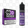 Blackcurrant by Mix Labs x Nixer E Liquid | 60ml Long Fill, Nicotine Type: Nicotine Free, Strength & Size: 00mg • 60ml • Inc VG/PG Shots (50/50)